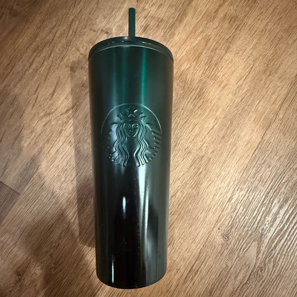 Starbucks Emerald Green Tumbler with Lid